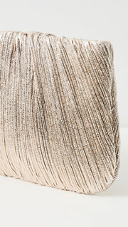 Pleated Pouch Clutch