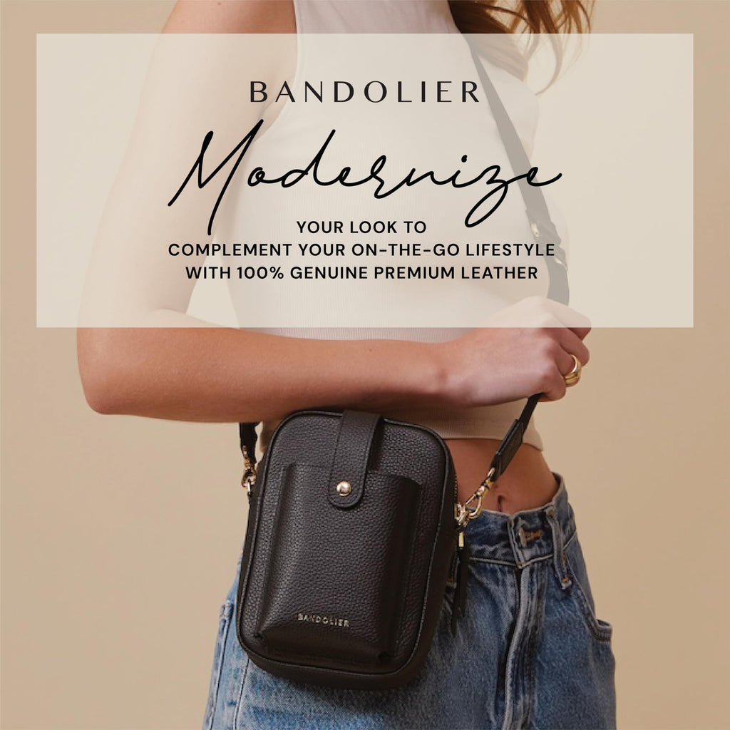 Pebbled Leather Crossbody Bag