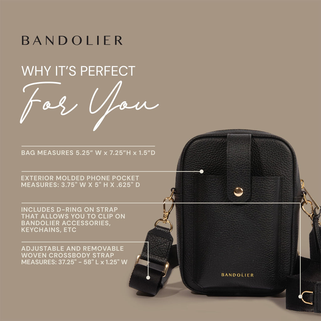 Pebbled Leather Crossbody Bag
