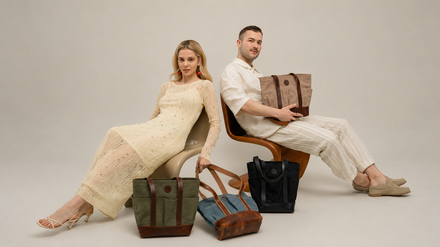 Editorial handbag lifestyle image